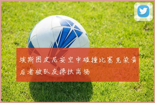 埃斯图皮尼安空中碰撞比塞克染黄后者被队友搀扶离场